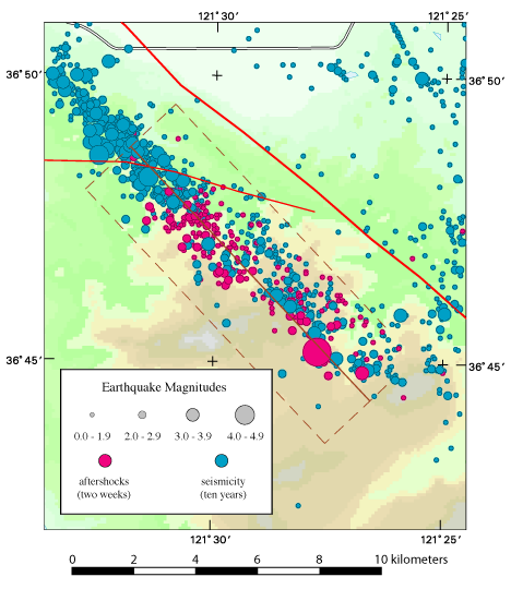 rupture map