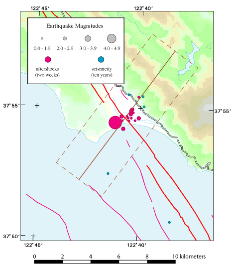 rupture map