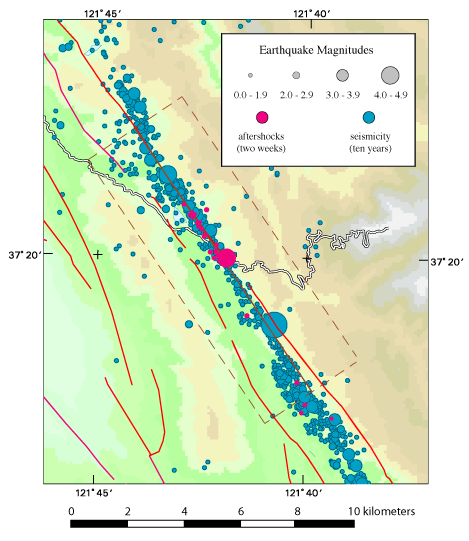 rupture map