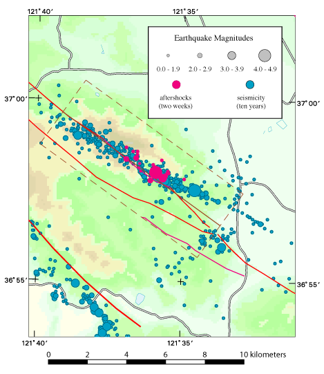 rupture map
