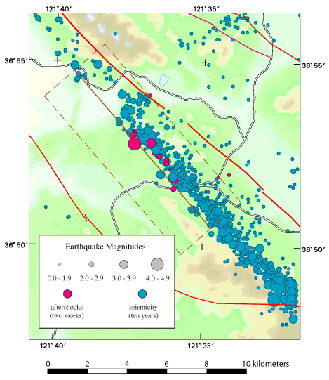 rupture map