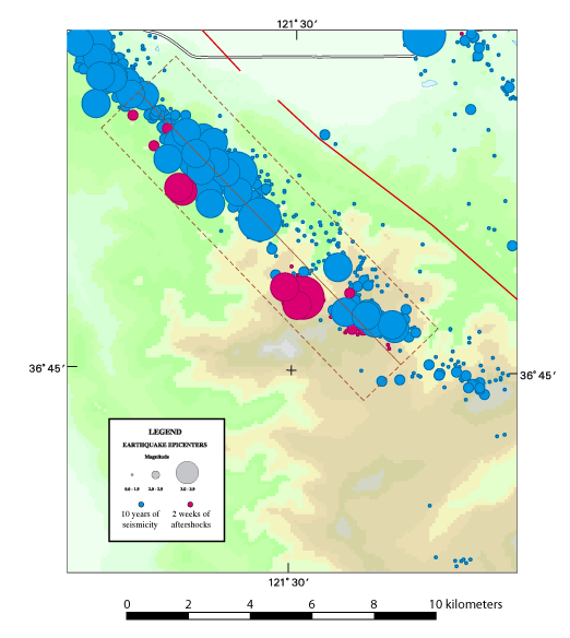 rupture map