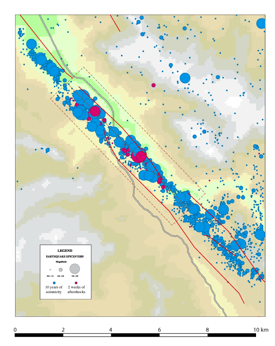 rupture map