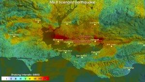 Photo of the Hayward Fault
