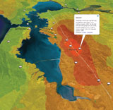 Photo of the Shaking Intensity of the Hayward Fault