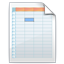 Spreadsheet icon