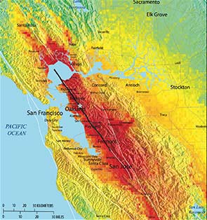 HayWired Scenario ShakeMap
