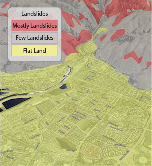 Landslides icon