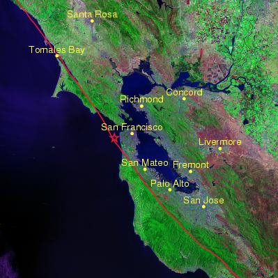 San Francisco Bay Area Map