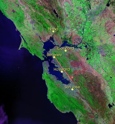 region map