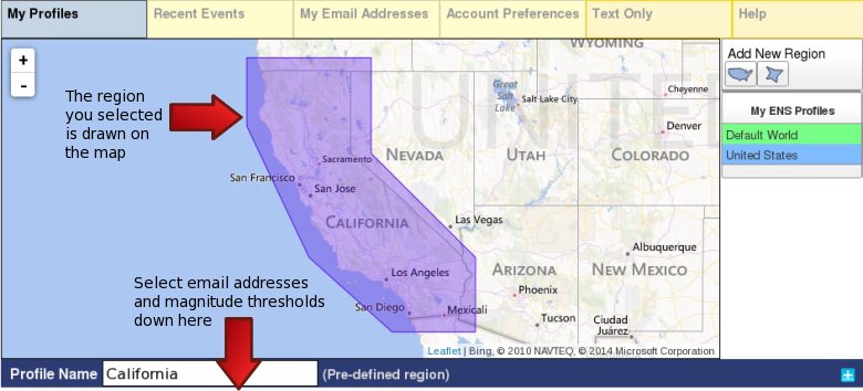 Add new region control expanded